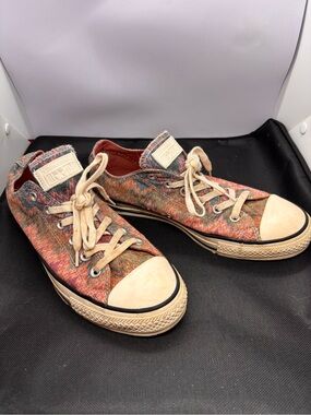 Converse Multicolor Woven Canvas Low-Top Sneakers